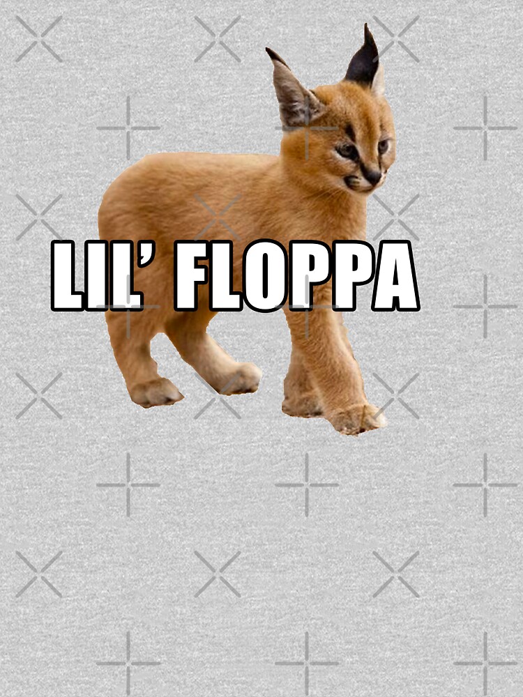  Big Floppa Funny Caracal Meme Cat Floppa Meme Pullover