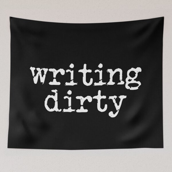 Item preview, writing dirty white type designed and sold by TeaRoseWriter.