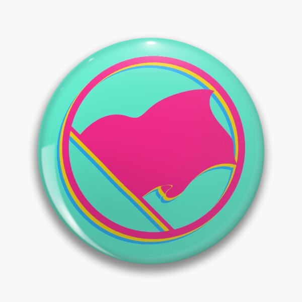 Item preview, Pansexual Pride Anarchist Black Flag Symbol Over the Heart designed and sold by Kole's Designs.