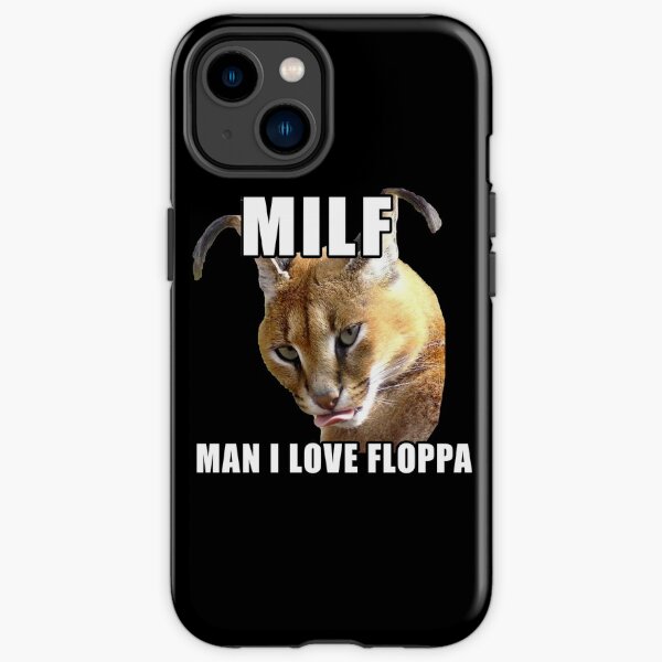 iPhone X/XS Big Floppa - Camisa para niños, diseño de gato caracal