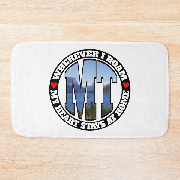 Item preview, Heart Stays Home - Montana designed and sold by DonDota.