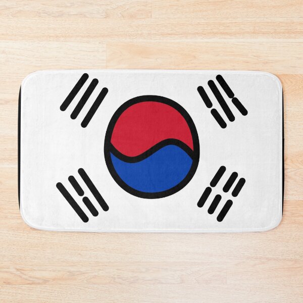 Item preview, South Korea Flag Drawn designed and sold by jesumedina.