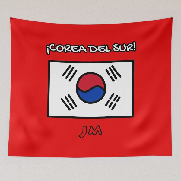 Item preview, South Korea Flag Drawn designed and sold by jesumedina.