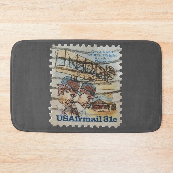 Item preview, Wright Brothers - Willbur and Orvillie Vintage Stamp designed and sold by StampCollection.