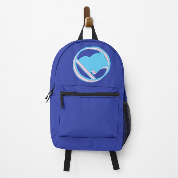 Item preview, Trans Pride Anarchist Black Flag Symbol Over the Heart designed and sold by Kole's Designs.