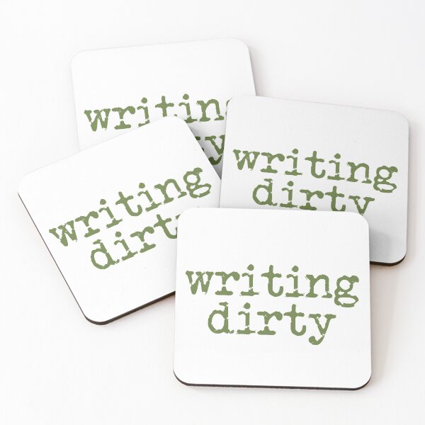 Item preview, writing dirty military green type designed and sold by TeaRoseWriter.