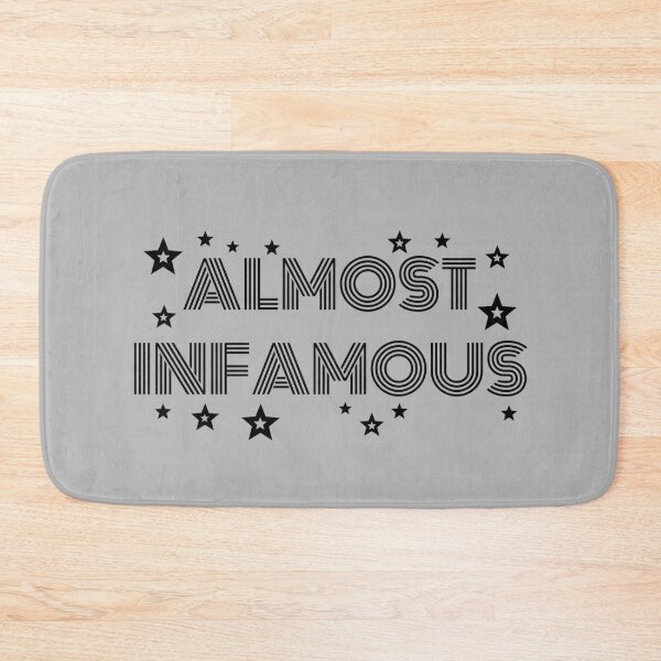 Item preview, Hipster Almost Infamous Funny Almost Famous Parody designed and sold by Crow and Monkey.
