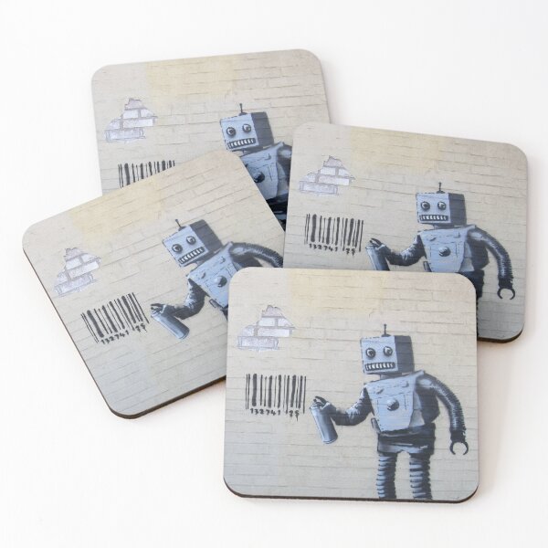 Item preview, Banksy's cheeky graffiti robot designed and sold by Mister Whippy's World of Wonders.