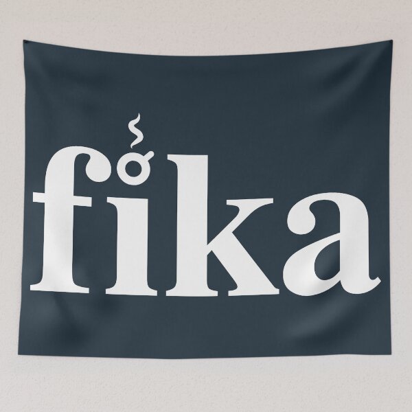 Item preview, Fika Smoke Black and White designed and sold by Corduroy9.
