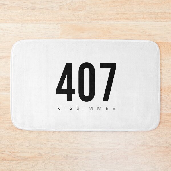Item preview, Kissimmee, FL - 407 Area Code design designed and sold by CartoCreative.