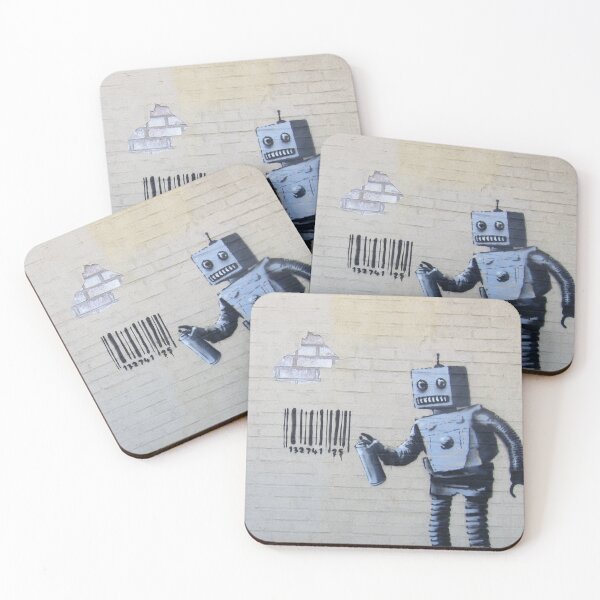 Item preview, Banksy - Cheeky Robot designed and sold by Mister Whippy's World of Wonders.