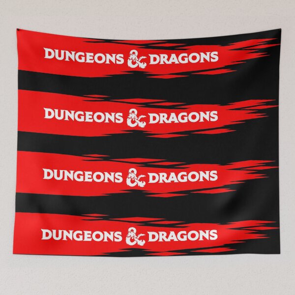 Item preview, Dungeons & Dragons Banner Logo designed and sold by AceLlama.