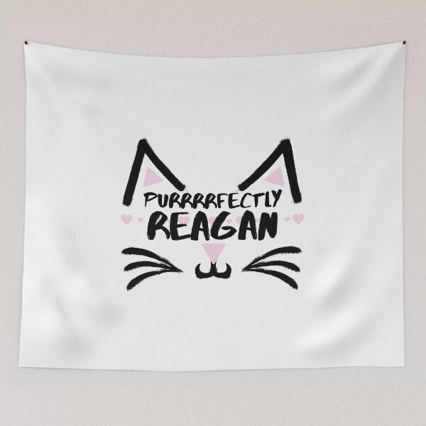 Item preview, Purrrrfectly REAGAN designed and sold by IzzyDee-Designs.
