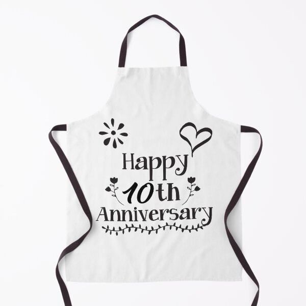Item preview, Happy 10th Anniversary designed and sold by 4AllTimes.
