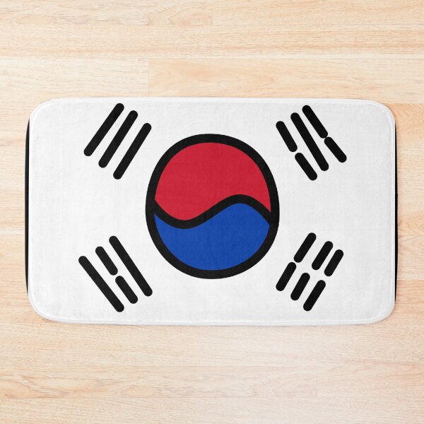 Item preview, South Korea Flag Drawn designed and sold by jesumedina.