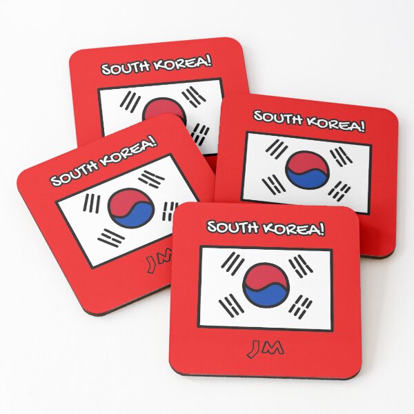 Item preview, South Korea Flag Drawn designed and sold by jesumedina.