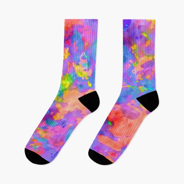 Item preview, Bright Opalescent Abstract Watercolor  designed and sold by TheBearandBunny.