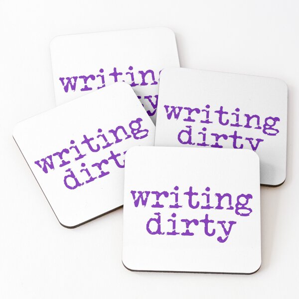 Item preview, writing dirty purple type designed and sold by TeaRoseWriter.
