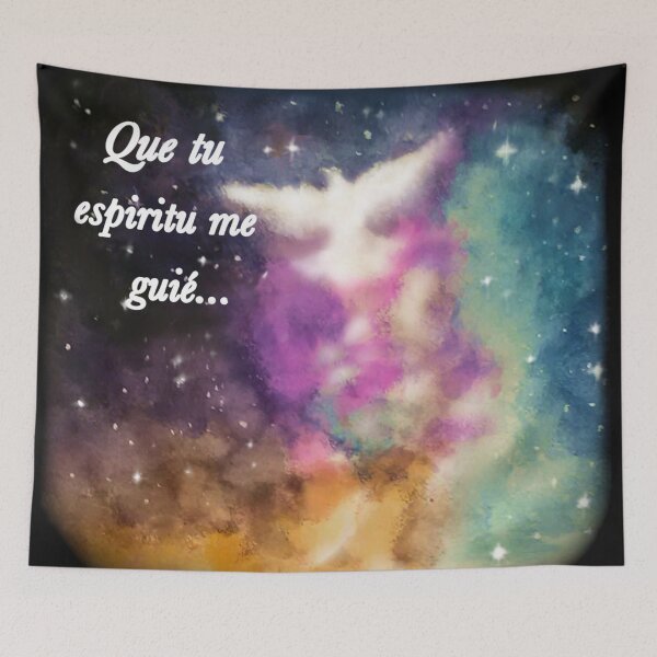 Item preview, Que tu espiritu me guia (Damas) designed and sold by PeraltaDesigns.