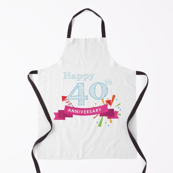 Item preview, Happy 40th Anniversary designed and sold by 4AllTimes.
