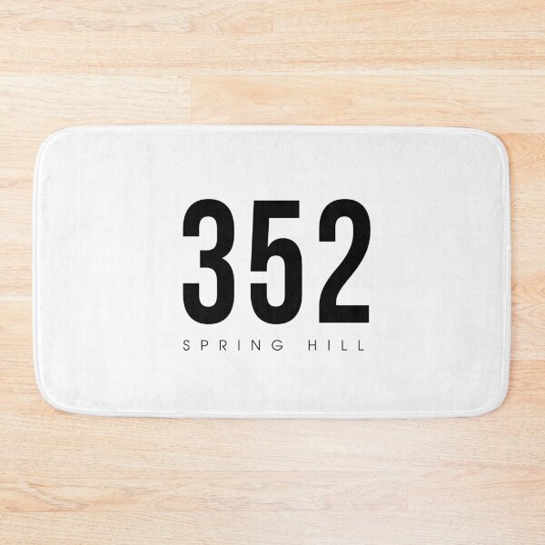 Item preview, Spring Hill, FL - 352 Area Code design designed and sold by CartoCreative.