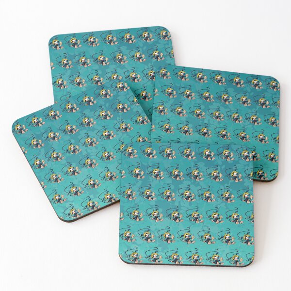 Item preview, Marsupilami baby eating banana / Aqua design / Pattern designed and sold by Hubashop.