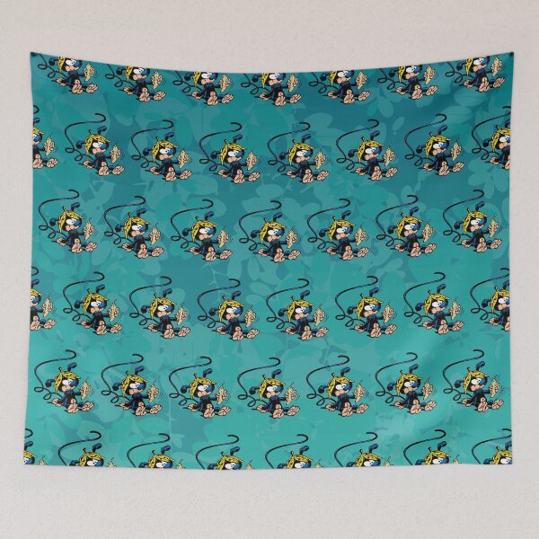 Item preview, Marsupilami baby eating banana / Aqua design / Pattern designed and sold by Hubashop.