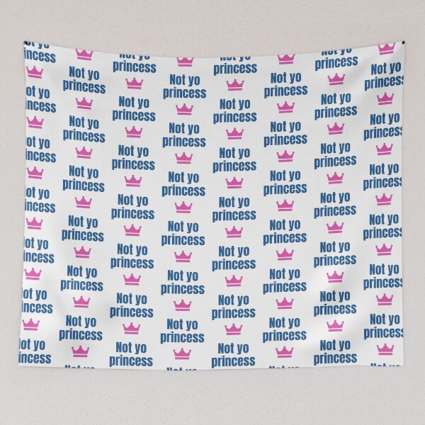 Item preview, Not Yo Princess, Feminist Girl-Power Crown designed and sold by WhimsicaliTee.