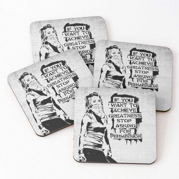 Item preview, Banksy - Defiant Young Woman designed and sold by Mister Whippy's World of Wonders.