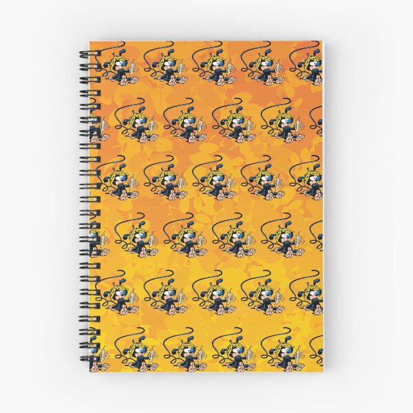 Item preview, Marsupilami baby eating banana / Orange design / Pattern designed and sold by Hubashop.