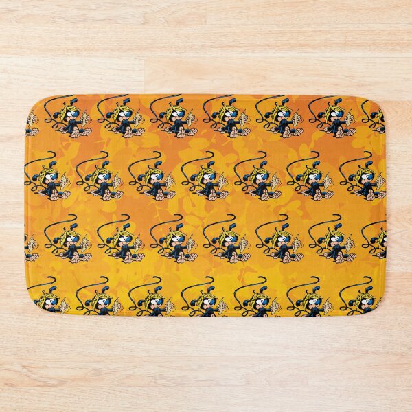 Item preview, Marsupilami baby eating banana / Orange design / Pattern designed and sold by Hubashop.