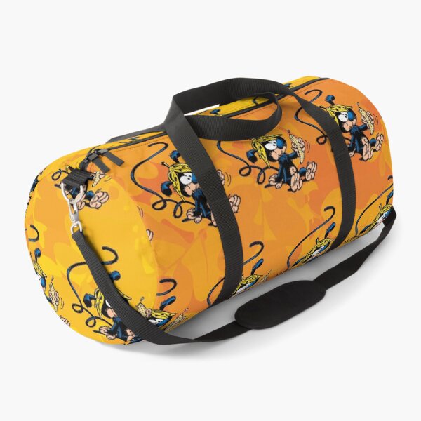Item preview, Marsupilami baby eating banana / Orange design / Pattern designed and sold by Hubashop.