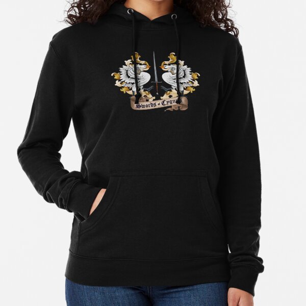 The Regal Swan Lightweight Hoodie