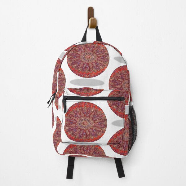 Item preview, MANDALAS - RED- YELLOW DECORATED-DECORATIVE PATTERN FOR BIRTHDAY-OCCASIONS designed and sold by Dahani-mo.