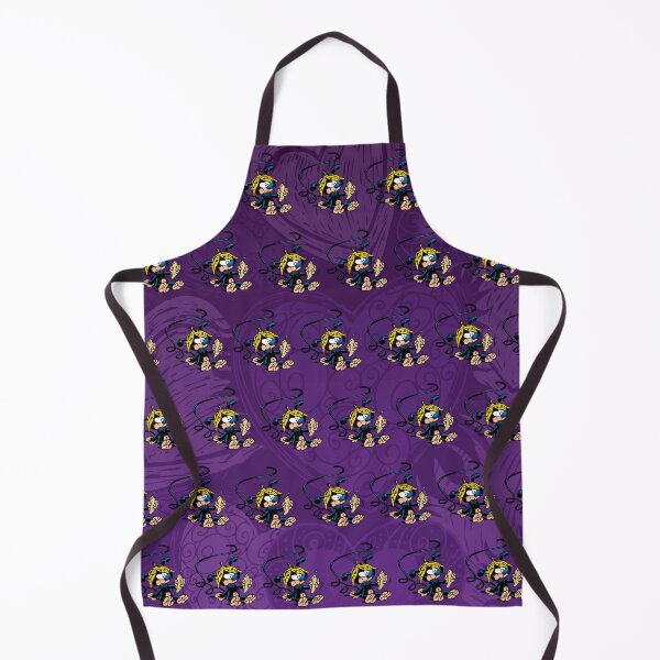 Item preview, Marsupilami baby eating banana / Purple design / Pattern designed and sold by Hubashop.
