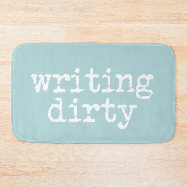 Item preview, writing dirty white type on sea green designed and sold by TeaRoseWriter.
