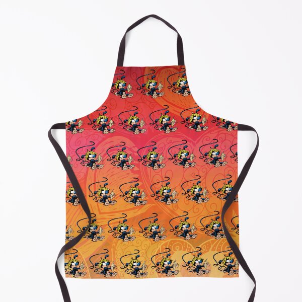 Item preview, Marsupilami baby eating banana / Red design / Pattern designed and sold by Hubashop.