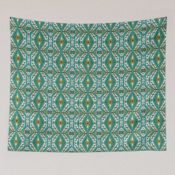 Item preview, Diamond Teal Gold pattern designed and sold by Aquila Light Pictures.