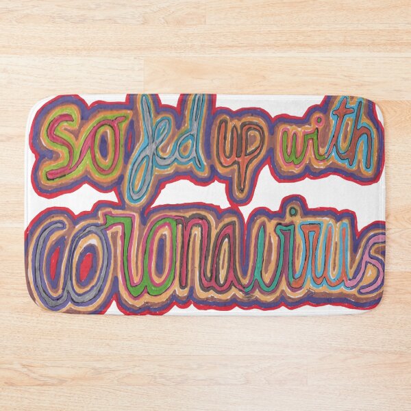 Item preview, so fed up with coronavirus designed and sold by megustafumar.