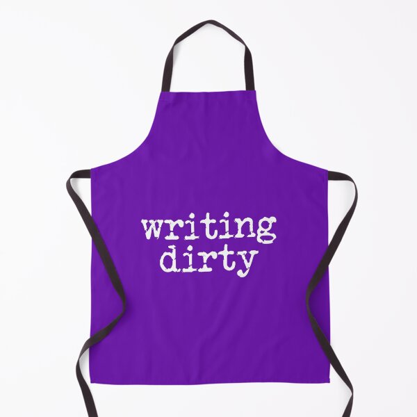 Item preview, writing dirty white type on purple designed and sold by TeaRoseWriter.