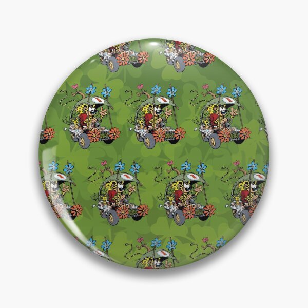 Item preview, Marsupilami in car with family / Green design / Pattern designed and sold by Hubashop.