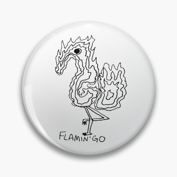Item preview, Flamin' Go Flamingo designed and sold by herb-the-alien.