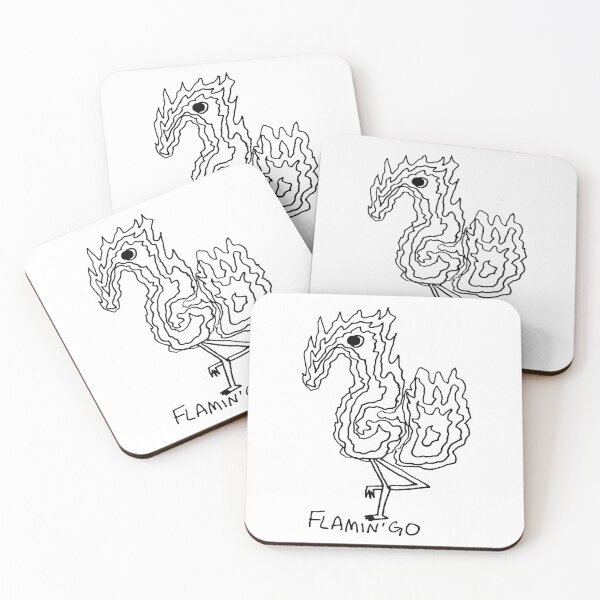 Item preview, Flamin' Go Flamingo designed and sold by herb-the-alien.