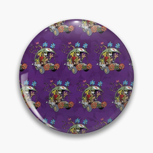 Item preview, Marsupilami in car with family / Purple design / Pattern designed and sold by Hubashop.