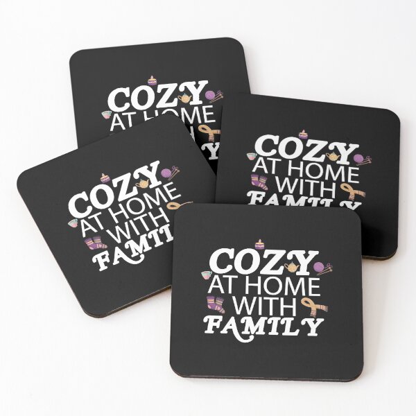 Item preview, COZY AT HOME WITH FAMILY designed and sold by IebArt.