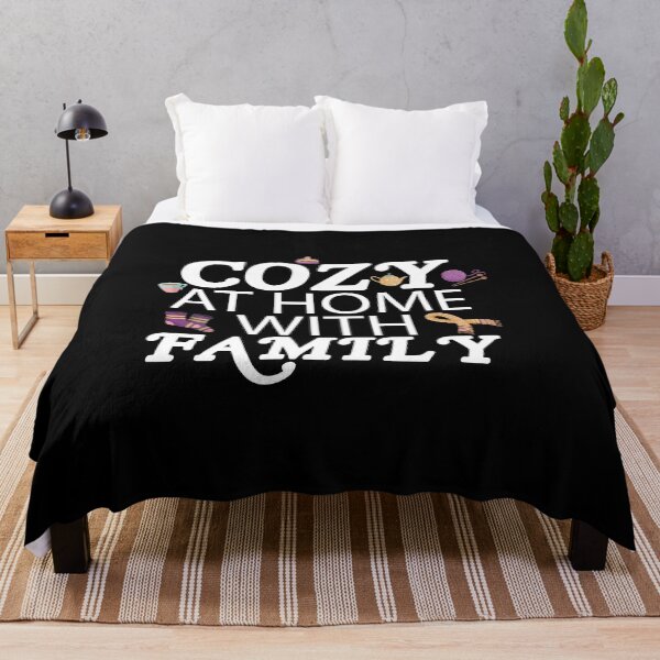 Item preview, COZY AT HOME WITH FAMILY designed and sold by IebArt.