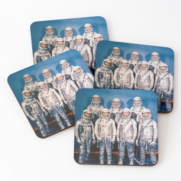 Item preview, Mercury Seven Group Portrait - 1960 designed and sold by warishellstore.