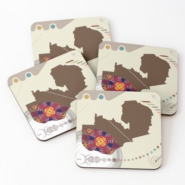 Item preview, Zambia Stylized designed and sold by lanrestudio.