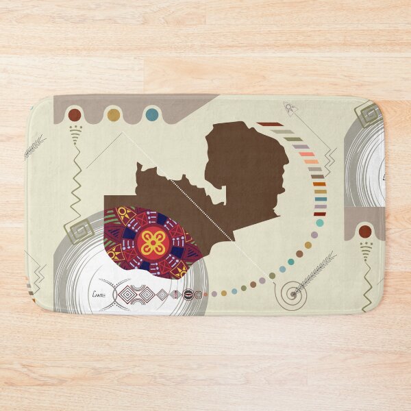 Item preview, Zambia Stylized designed and sold by lanrestudio.
