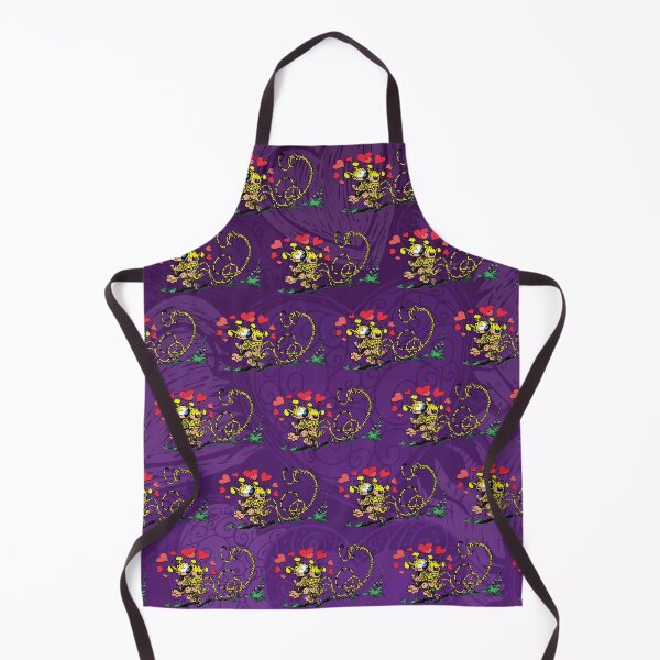Item preview, Marsupilami in love with girl / Purple design / Pattern designed and sold by Hubashop.